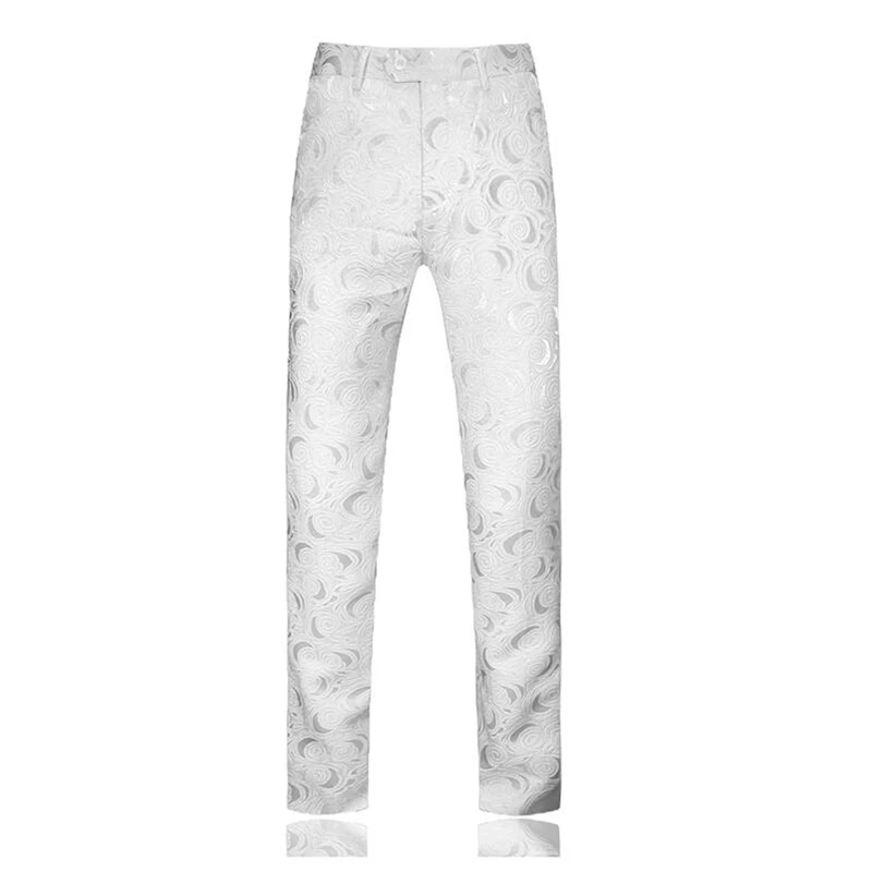

White Mens suit pants Size S M L XL 2XL 3XL 4XL 5xl fashion business man trousers popular best clothing pant