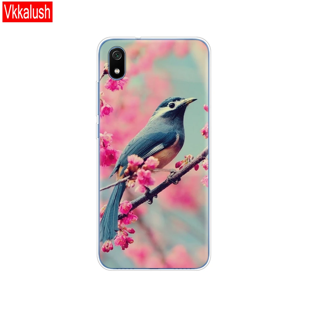 11064 Силиконовый чехол для Xiaomi Redmi 7a, чехол s, полная защита, мягкая задняя крышка из ТПУ для Redmi 7 A, чехол-бампер для телефона - Цвет: 11064