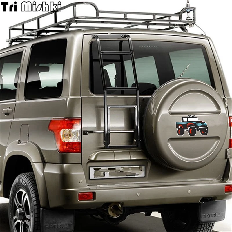 Tri Mishki WCS055 20x12 см 4x4 для jeep SUV забавная наклейка автомобилей красочные наклейки