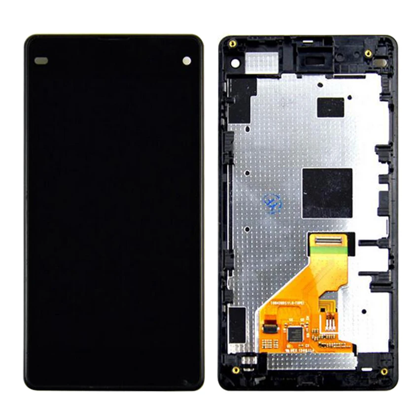 100% протестированный черный ЖК-дисплей для Sony Xperia Z1 Mini Compact D5503 M51W сенсорный экран