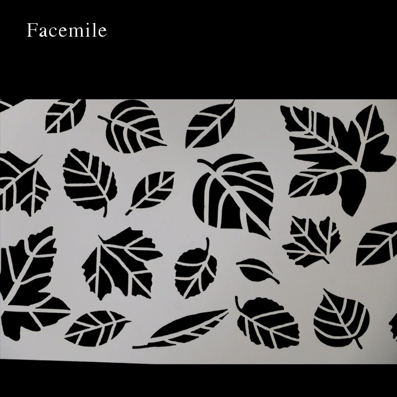 1 шт. листья помадка торт трафаретная форма границы кружева декор глазурь