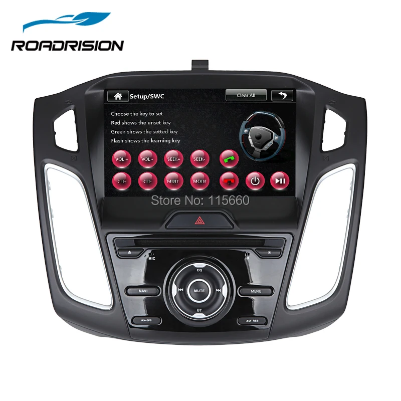 RoadRision 9 inchs автомобильный DVD стерео для Ford Focus 3 2012 2016 автоматическое радио GPS
