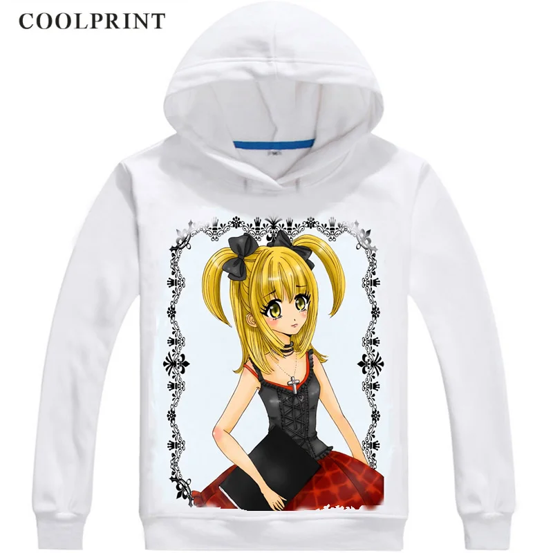 Толстовка Amane Misa Rem Remu Shinigami мужская с капюшоном Свитшот дезу Ното из Death Note уличная