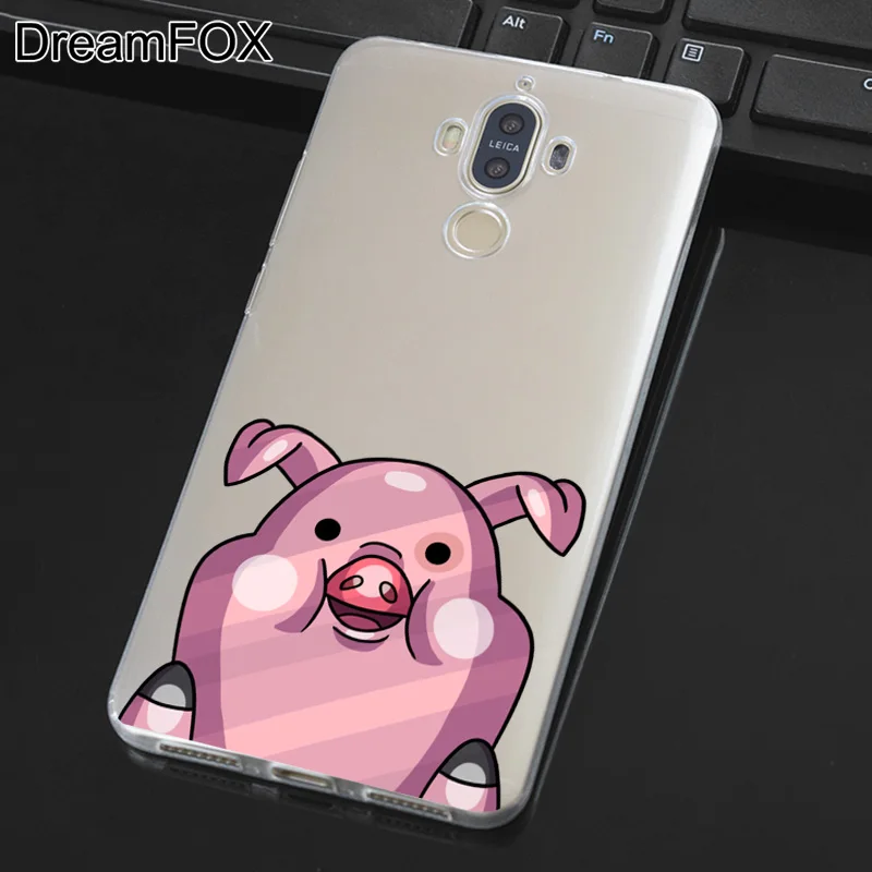 DREAMFOX L507 Мягкий силиконовый чехол из ТПУ с мультяшным аниме Свинкой для huawei mate Nova 2