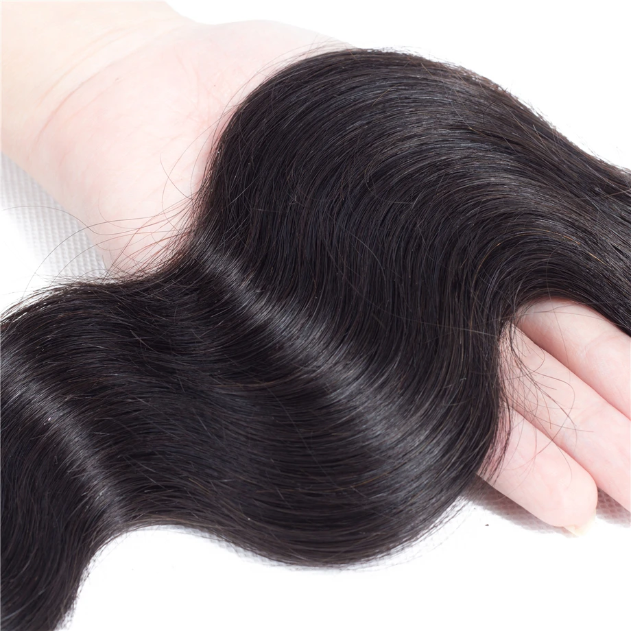 Перуанские пучки волнистых волос Remy человеческие волосы переплетения для