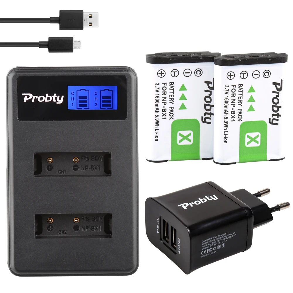 

Зарядное устройство Probty с двумя USB-портами для Sony