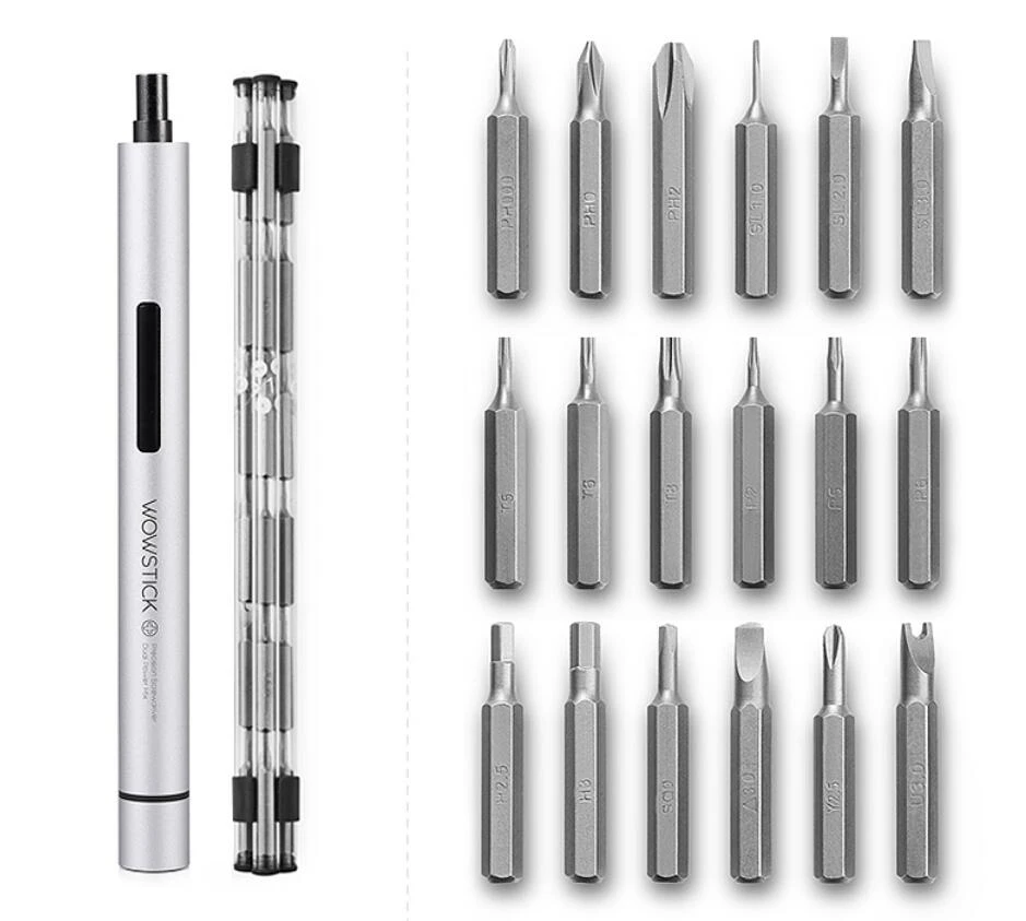 XIAO mi jia Wowstick 1P+ 19 в 1 Электрический шуруповерт Беспроводная мощность работает с mi home умный дом Комплект все продукты