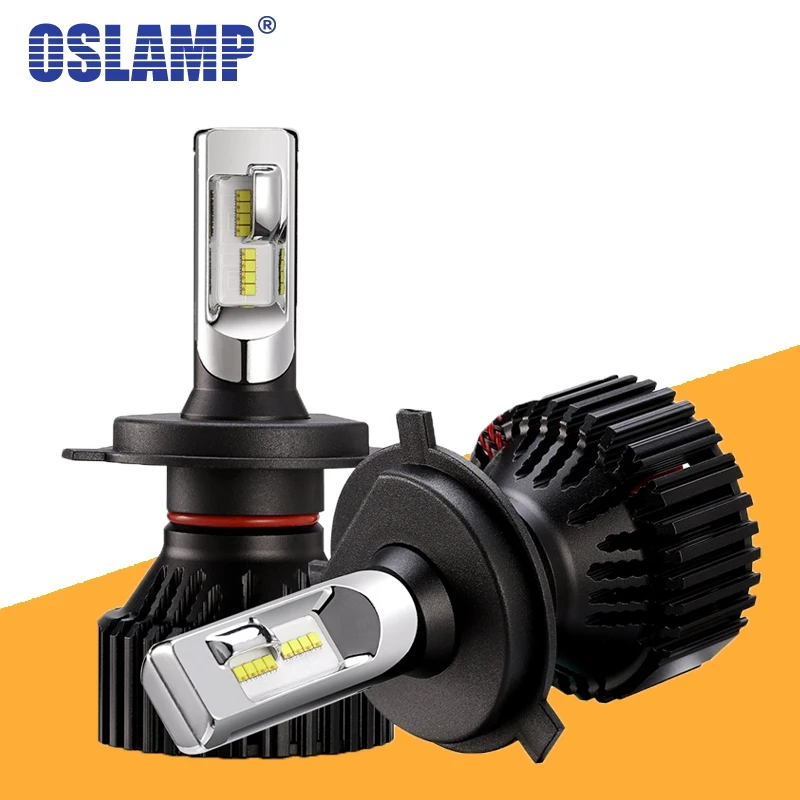 Oslamp T8 Series H4 светодиодный светильник H7 H11 9005 9006 головной 60 Вт 8000LM Автомобильный s