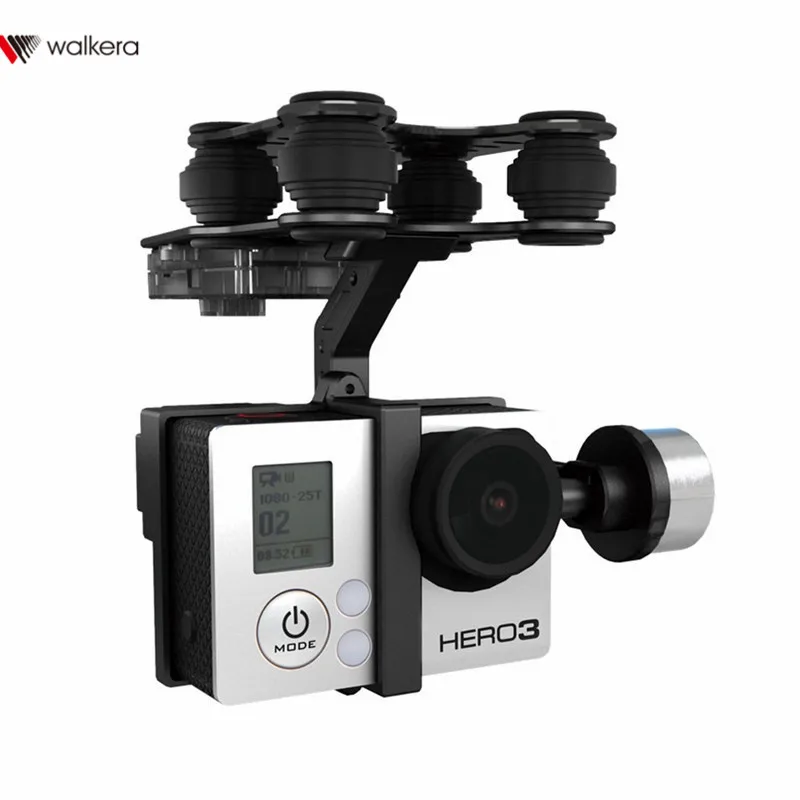 Walkera G-2D бесщеточный карданный металлический вариант для iLook/для GoPro Hero 3 камера на Walkera QR X350 Pro RC