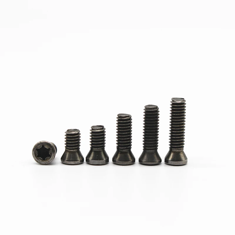 

50 шт./лот M2.5 x 6 M5x12 M2 M3 M4 Trox винты для фиксации токарного станка или фрезерных или расточных вставок на станках и станках с ЧПУ