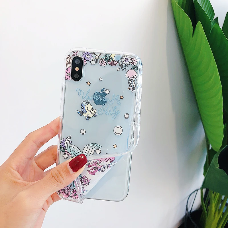Для iPhone XS Max рельефные чехлы для телефонов iphone X XR jasmine princess мягкий чехол 678plus милый