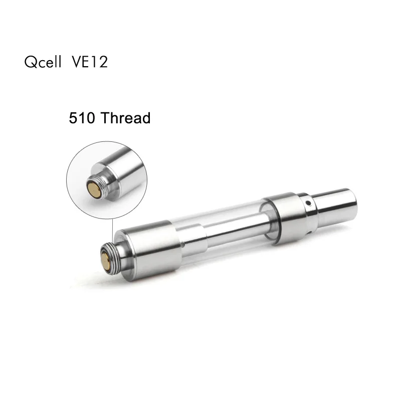 10 шт./лот QCell-VE12 картридж CBD 0 5/1 мл 510 катушка для наполнения кварцевые Керамика
