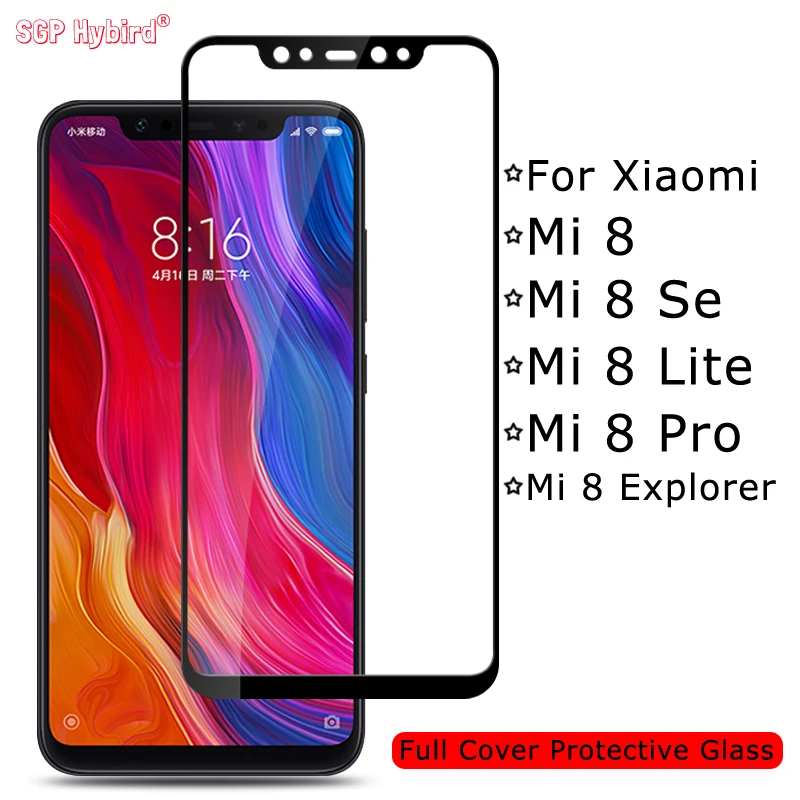 Защитное стекло для Xiaomi mi8 pro se lite explorer light Защита экрана xiomi mi 8 8pro 8lite 8se закаленное |