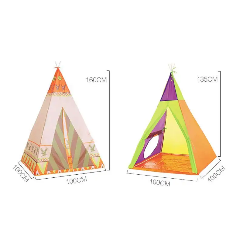 Игровая палатка из полиэстера Ультралегкая цветная с принтом для мальчиков и