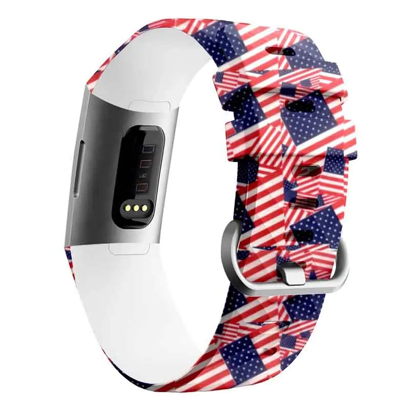 F Модный ремешок для Fitbit Charge 3 фитнес-браслет Correa для Fit bit Charge3 спортивные часы браслет умные аксессуары - Цвет: F