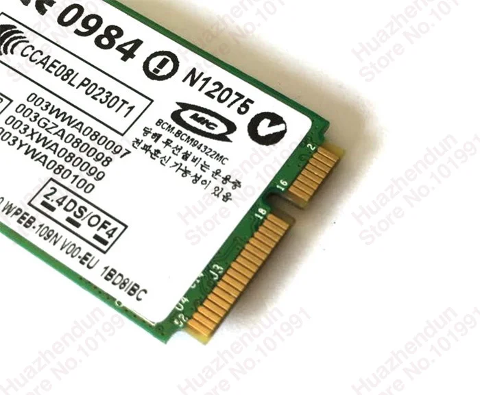 Беспроводная Wi Fi карта ishole Extreme BCM94322MC 300 м|wireless wifi card|wifi cardwireless |