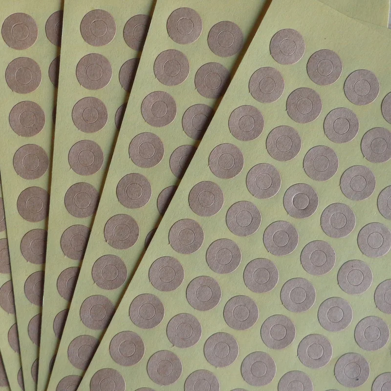 140 шт крафт кольцо наклейки отверстие бумажная наклейка для творчества Бумажная