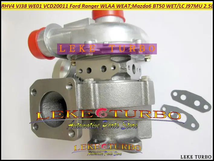 Турбокомпрессор Turbo RHV4 VJ38 WE01 WE01F VCD20011 для FORD Ranger WLAA WEAT MAZDA 6 2006 BT50 BT 50 WET WLC J97MU л кВт|turbo