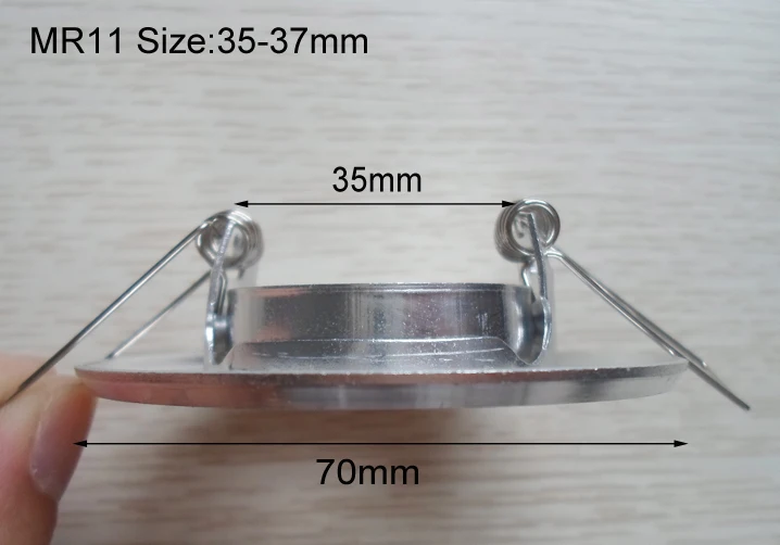 6 шт./упаковка круглые светодиодные точечные светсветильник льники MR11|mr11