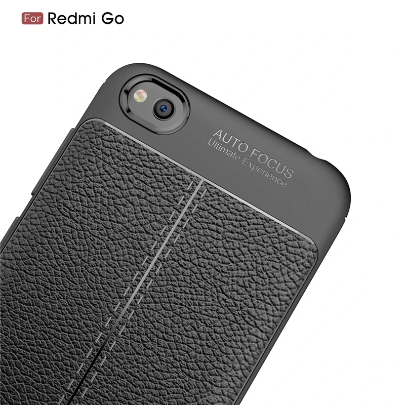 Чехол для Xiaomi Redmi Go стильный прочный силиконовый бампер чехол телефона GO защитный