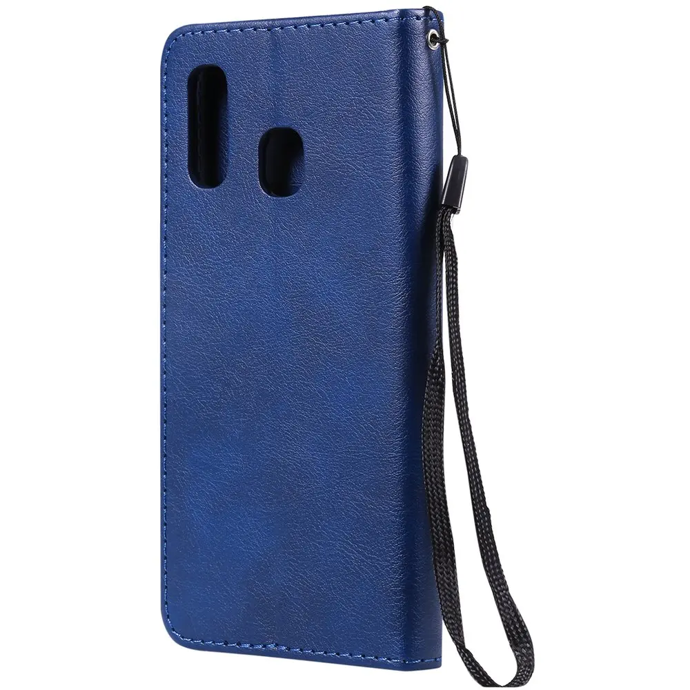 Роскошные Чехлы из искусственной кожи для samsung Galaxy A40 2019 SM A405FN/DS чехлы с магнитным
