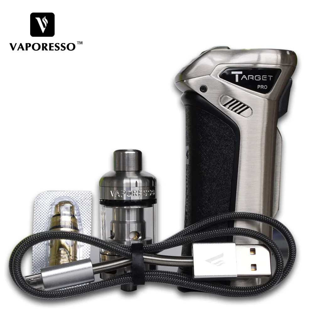 Оригинальный vaporesso 75 Вт целевой Pro Kit 2.5 мл ccell вапоризатора temp Управление поле mod