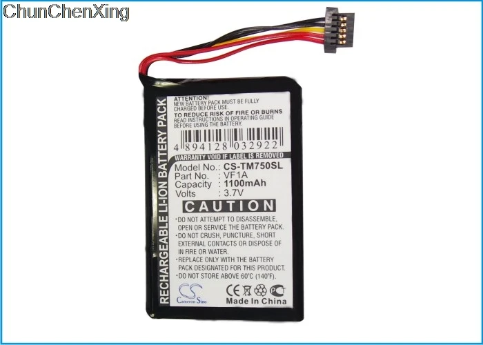 Аккумулятор Cameron Sino 1100 мАч AHL03711012 HM9440232488 VF1A для TomTom 4CP0.002.06 Go 740 Live 740TM 750 Live|Цифровые