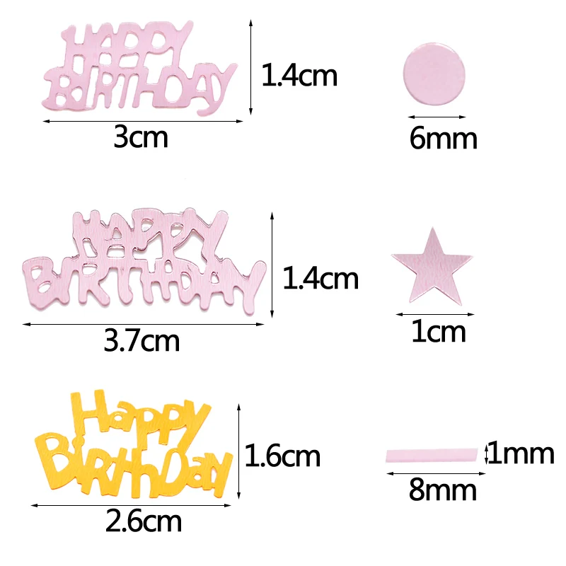 Конфетти Для украшения стола 15 г | Дом и сад