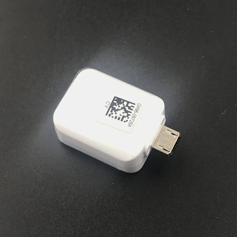 Оригинальный Micro USB OTG адаптер для передачи данных Samsung Galaxy S4 S6 S7 Edge Note 4 5 J3 J5 J7 с