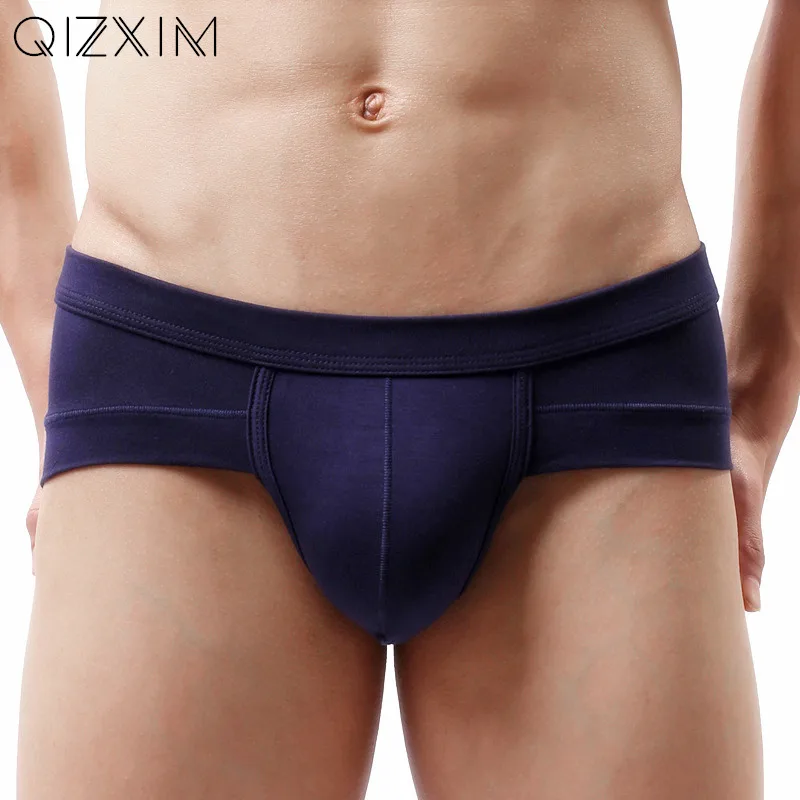 QIZXIM Мужские Мягкие Модальные трусы высокого качества мужское нижнее белье из