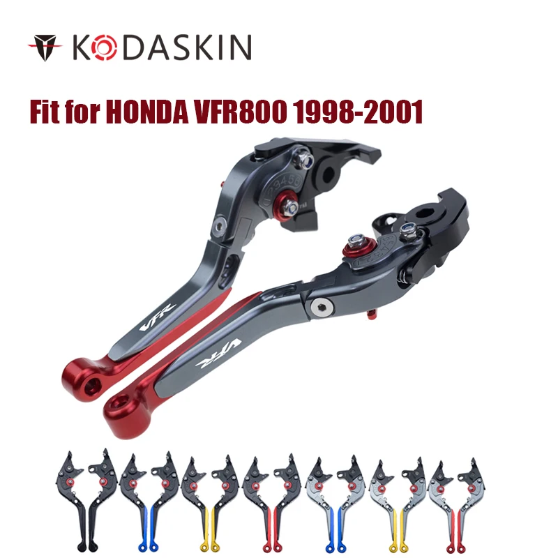 

KODASKIN Brake handle Brake Clutch Levers for HONDA VFR800 1998-2001 Adjustable Folding Extendable Motorcycle Levers