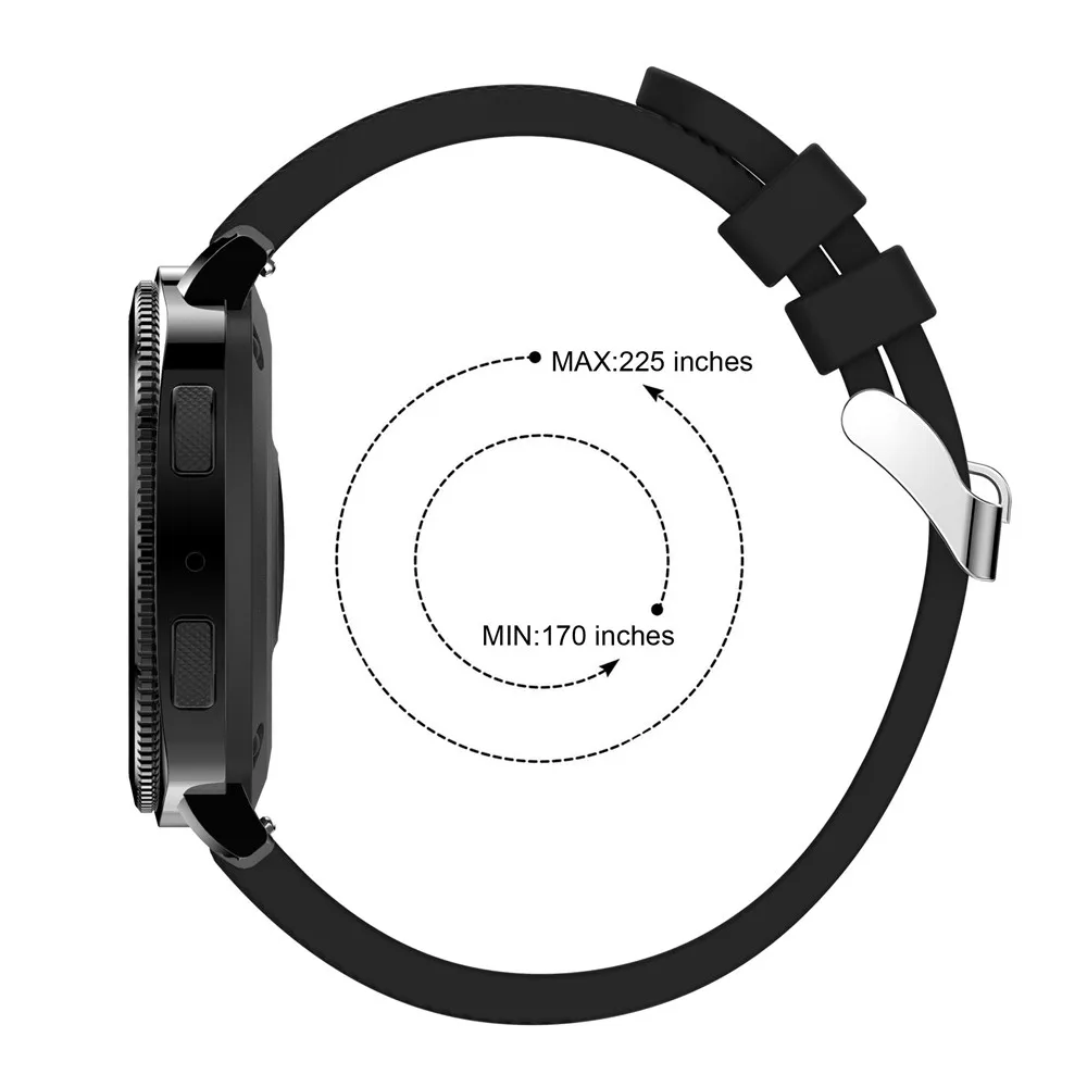 Силиконовые Ремешки для наручных часов для samsung Galaxy Watch Active/часы 42 мм ремешок для samsung gear S2 спортивные классические Сменные Ремешки для наручных часов