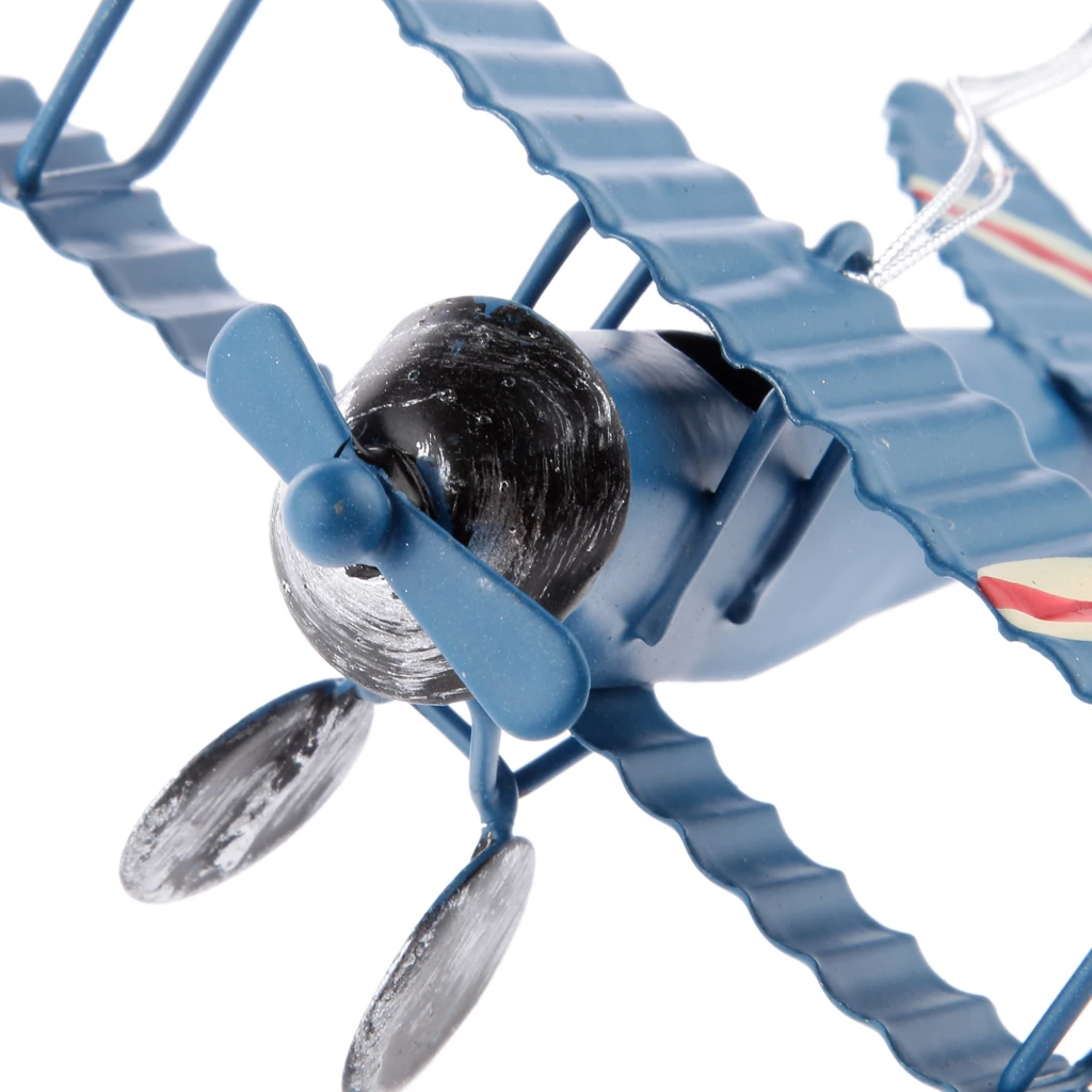 3 шт. Коллекционная металлическая модель биплана подвесной дизайн для автомобиля