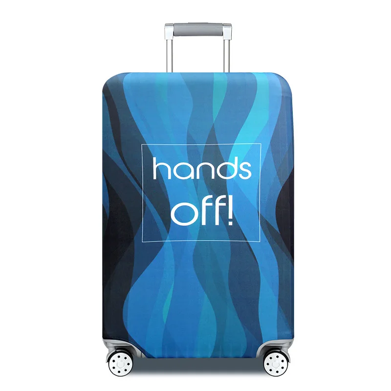 C Luggage Cover Эластичный багажный чехол, Защитные чехлы для багажа, подходит для 18-32 дюймов, костюм, чехол, аксессуары для путешествий - Цвет: C Luggage Cover