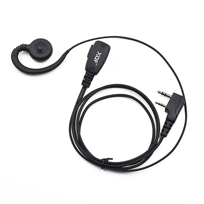 XQF FBI ушной крючок для наблюдения гарнитура микрофон PTT Baofeng Walkie Talkie UV 5R B5