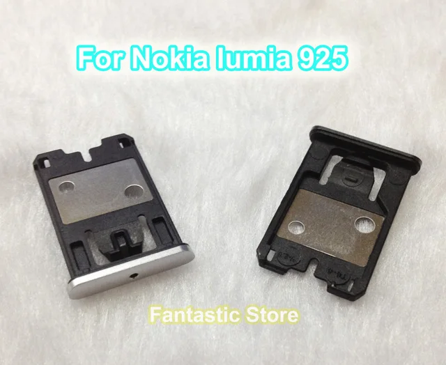 Для Nokia lumia 925 лоток для sim карты адаптер слот запасные части держатель