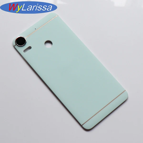 Корпус, Крышка батарейного отсека, чехол для htc Desire 10 Pro, задняя крышка батарейного отсека с объективом камеры, белый, зеленый, синий, черный - Цвет: Зеленый