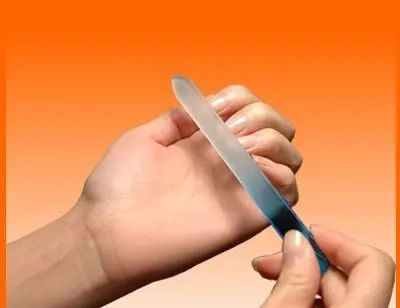 200 шт. Стеклянные пилочки для ногтей буферы уход за ногтями 5 дюйма/14 см DHL & FEDEX