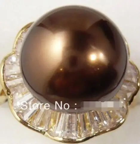 Кольцо с жемчужными бусинами 12 мм белый розовый красный зеленый кофейный черный