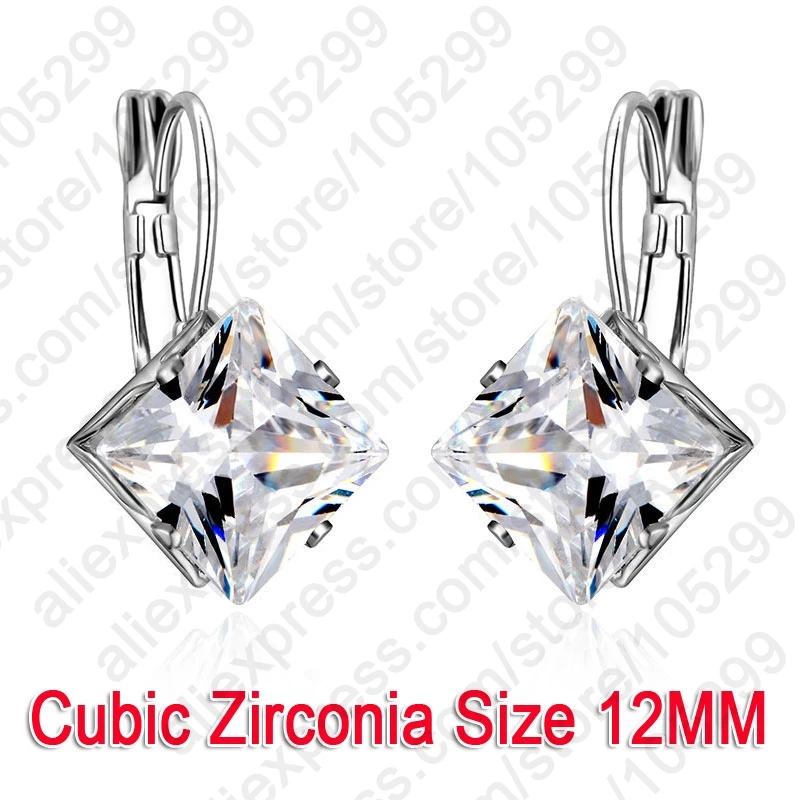 

In Stock&Custom&Nice Fashional Cubic Zirconia CZ earring Female Jewelry 925 Sterling Silver Earring Nice For Women
