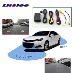 Liislee Автомобильная фронтальная камера + контроллер заднего вида коробка преобразователь Переключатель для слепых зон автомобиля зоны парковки вид вождения