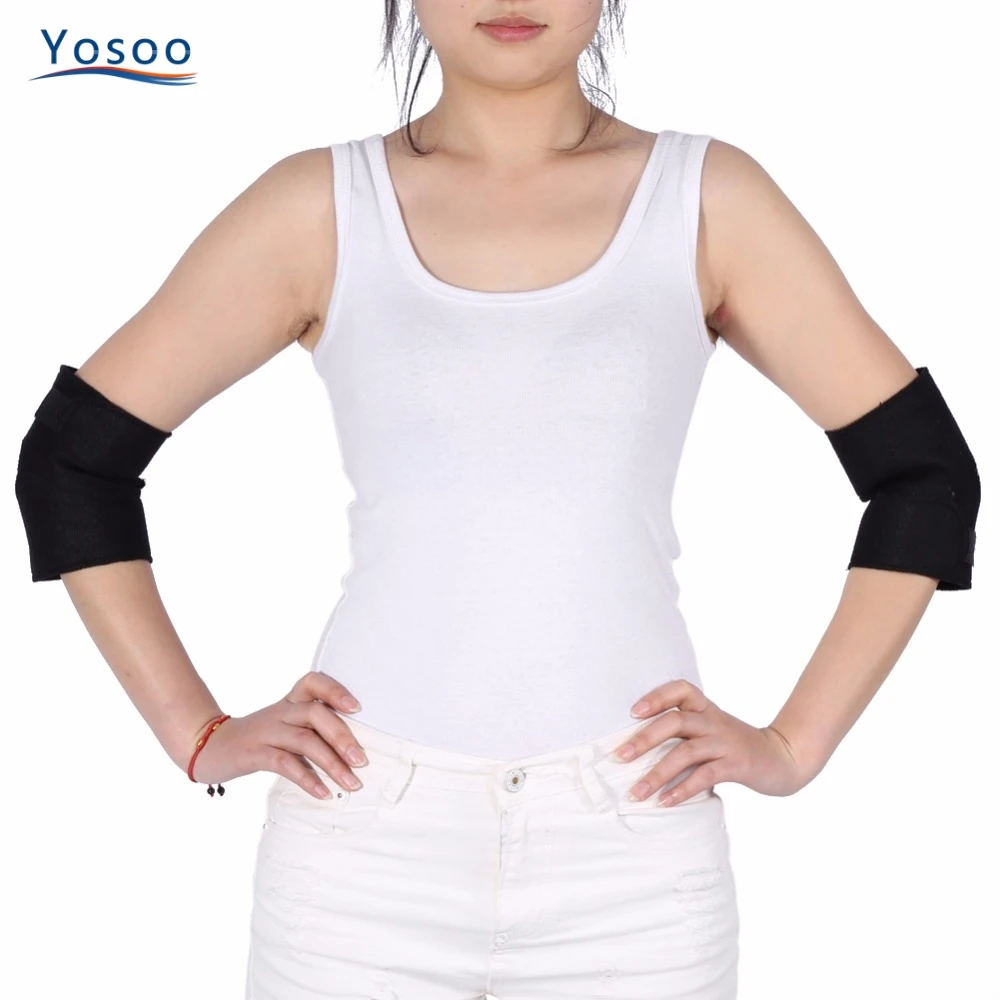 Турмалиновый самонагревающийся бандаж на колено защита от артрита