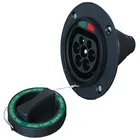 Лучшее качество IEC 62196-2 EV вход для зарядки M332Amp Тип 2 Мужской разъем на входе для зарядки электромобиля