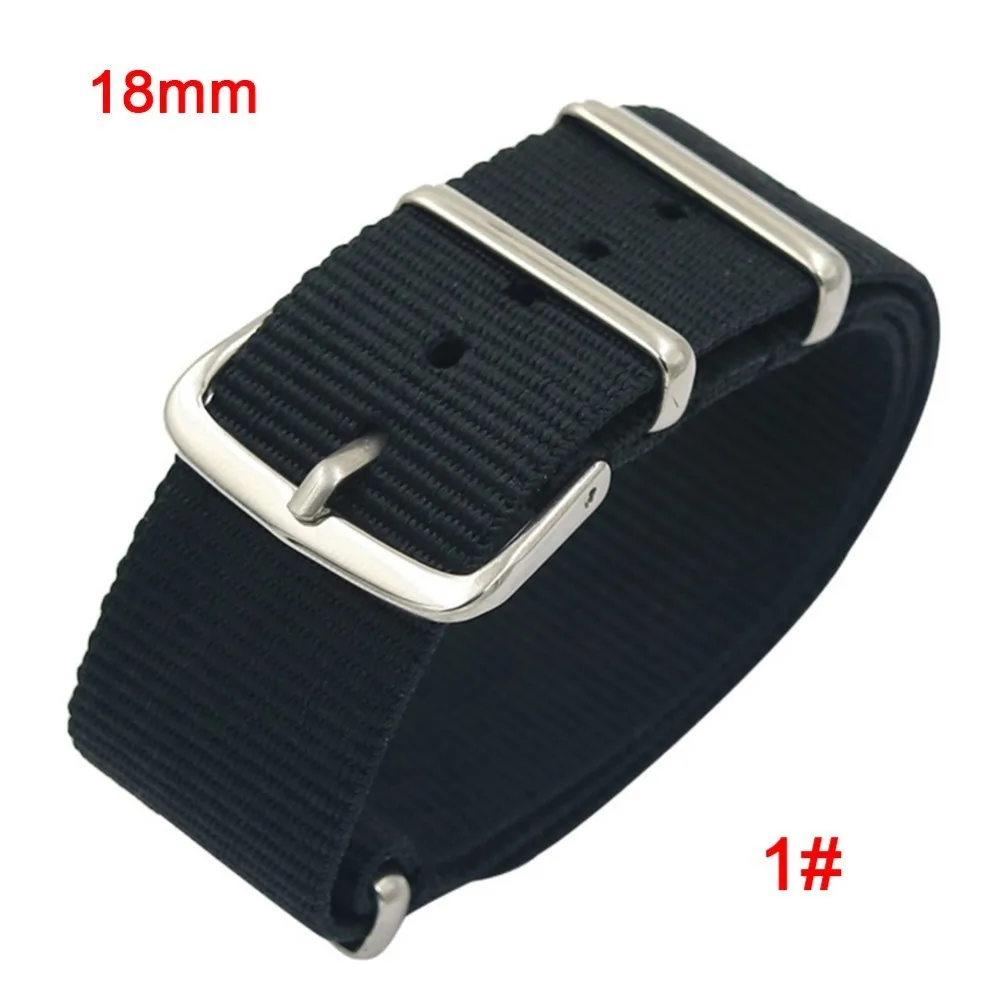 Оптовая продажа сверхмощный нейлоновый ремешок для наручных часов 15 цветов NATO ZULU