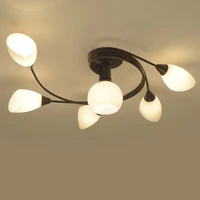 american led ceiling lamp living room light in the bedroom restaurant creative wrought iron childrens lamps lighting