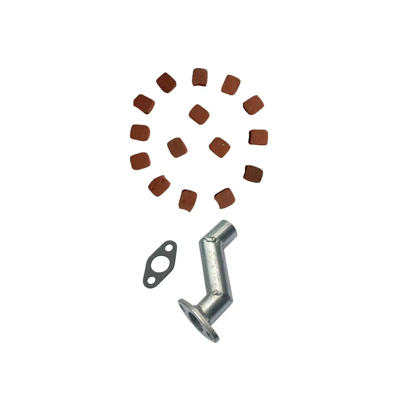 15 квадратных подушечек сцепления и Смещенный впускной коллектор для