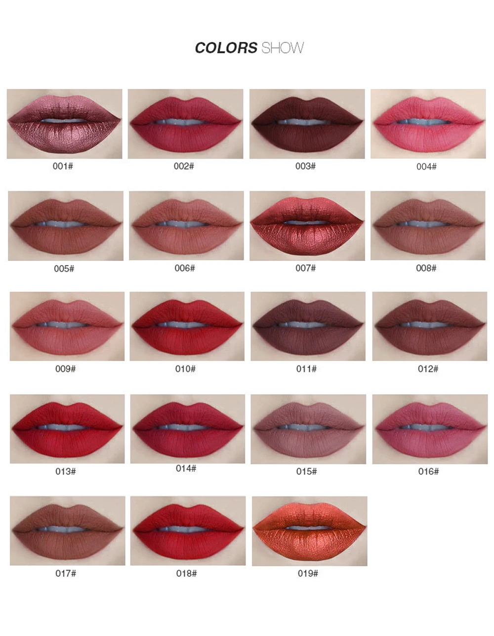 Новинка 2017 фирменный матовый карандаш для губ Menow комплект макияжа водостойкая