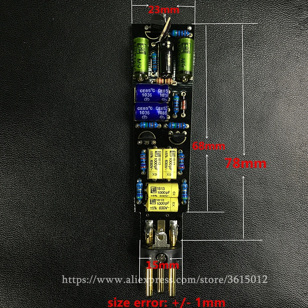 Конденсаторный микрофон печатная плата на основе Schoeps CCM4UG W/17 мм 26