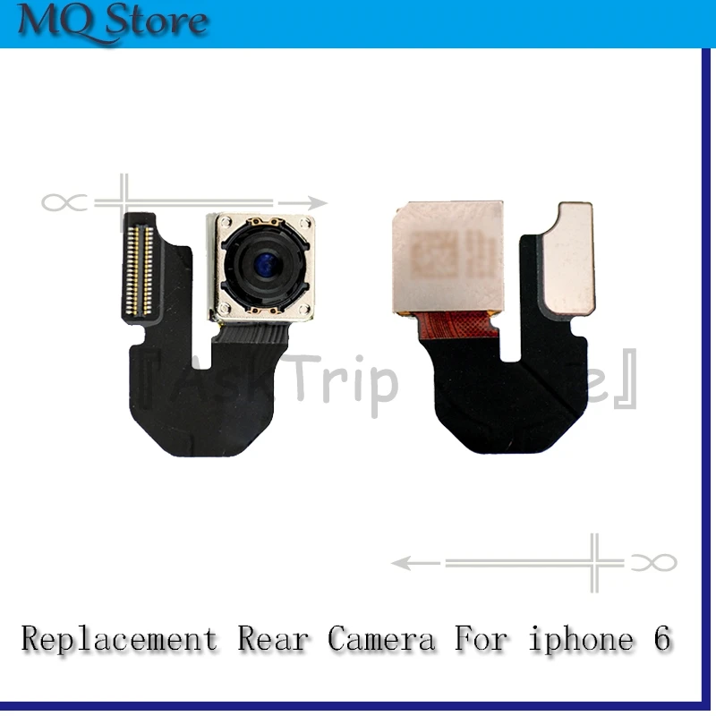 100% новая задняя основная камера гибкий модуль для iPhone 4 4S 5 5S 5C 6S 6 Plus Высокое