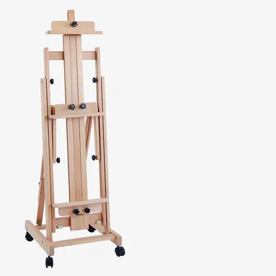 A Мольберт художника Caballete Pintura двойного назначения масляная акварельная картина рамка из цельного дерева мольберт живопись стенд живопись аксессуары - Цвет: A